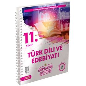 11.Sınıf Türk Dili ve Edebiyatı Öğrencim Defteri Murat Yayınları