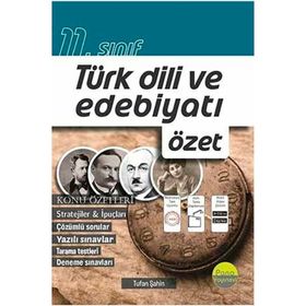 11.Sınıf Türk Dili Ve Edebiyatı Özet Kitabı-Pano Yayınları