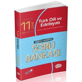 11. Sınıf Türk Dili ve Edebiyatı Özetli Lezzetli Soru Bankası Editör Yayınları