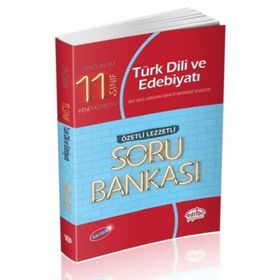 11. Sınıf Türk Dili ve Edebiyatı Özetli Lezzetli Soru Bankası Editör Yayınları