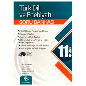 11. Sınıf Türk Dili ve Edebiyatı Soru Bankası Bilgi Sarmal Yayınları