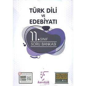 11.Sınıf Türk Dili ve Edebiyatı Soru Bankası Karekök Yayınları