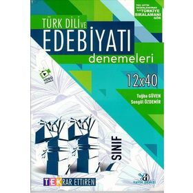 11. Sınıf Türk Dili Ve Edebiyatı Tek Serisi Denemeleri Yayın Denizi Yayınları