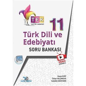 11. Sınıf Türk Dili ve Edebiyatı Tek Serisi Video Çözümlü Soru Bankası Yayın Denizi Yayınları