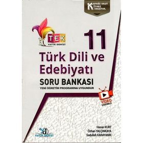 11. Sınıf Türk Dili ve Edebiyatı Tek Serisi Video Çözümlü Soru Bankası Yayın Denizi Yayınları