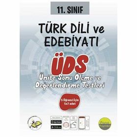 11. Sınıf Türk Dili ve Edebiyatı Ünite Değerlendirme Sınavı-Pano Yayınları