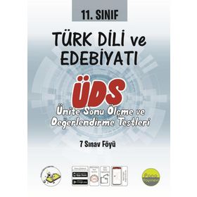 11. Sınıf Türk Dili ve Edebiyatı Ünite Değerlendirme Sınavı-Pano Yayınları