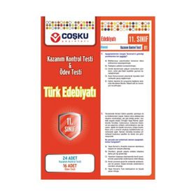 11. SINIF TÜRK EDEBİYATI 24 ADET KKT & 16 ADET ÖT - KOMISYON