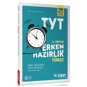11.Sınıf TYT Erken Hazırlık Fen Bilimleri Konu Anlatımlı Soru Bankası Sınav Yayınları