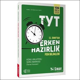 11.Sınıf TYT Erken Hazırlık Fen Bilimleri Konu Anlatımlı Soru Bankası Sınav Yayınları