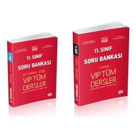11. Sınıf Vip Tüm Dersler Sayısal Soru Bankası / Kollektif / Editör Yayınları