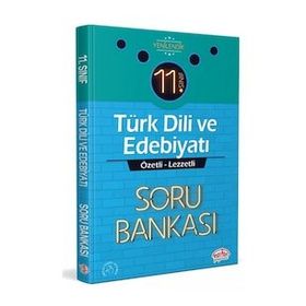11. Sınıf Vip Türk Dili ve Edebiyatı Özetli Lezzetli Soru Bankası