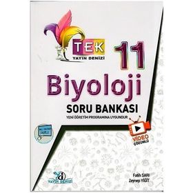 11. Sınıf Yayın Denizi Biyoloji Soru Bankası