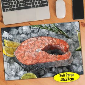 110106255 Somon Balığı Deniz Mutfağı 240 Parça Puzzle Yapboz
