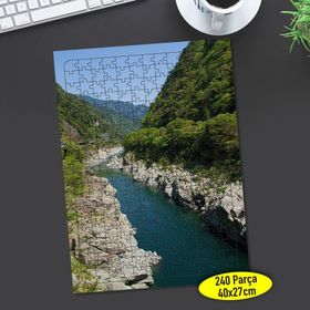 110427036 Doğa Nehir Manzarası 240 Parça Puzzle Yapboz