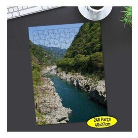 110427036 Doğa Nehir Manzarası 240 Parça Puzzle Yapboz