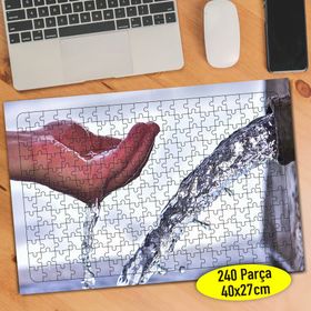 110488445 Doğal Kaynak Suyu Avuç İçi 240 Parça Puzzle Yapboz