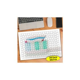 110591883 Diş Sağlığı Bakımı Fırça 240 Parça Puzzle Yapboz