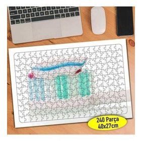 110591883 Diş Sağlığı Bakımı Fırça 240 Parça Puzzle Yapboz