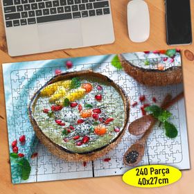 110851459 Meyve Parçacıklı Hafif Tatlı 240 Parça Puzzle Yapboz