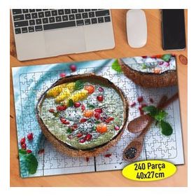 110851459 Meyve Parçacıklı Hafif Tatlı 240 Parça Puzzle Yapboz