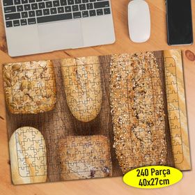 110876014 Kepekli Fırın Ekmekler 240 Parça Puzzle Yapboz