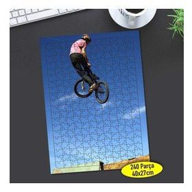 11103917 Bisikletli Atlayış Spor 240 Parça Puzzle Yapboz
