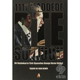 1111 MADDEDE RTE SÖZLÜĞÜ - TAŞKIN SU;EREN DEMIR