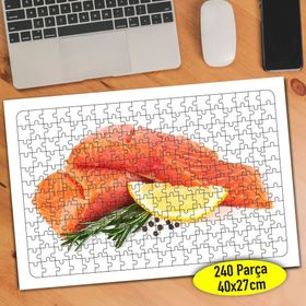 111262372 Somon Balığı Deniz Mutfağı 240 Parça Puzzle Yapboz