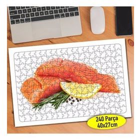 111262372 Somon Balığı Deniz Mutfağı 240 Parça Puzzle Yapboz