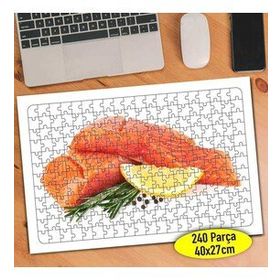 111262372 Somon Balığı Deniz Mutfağı 240 Parça Puzzle Yapboz