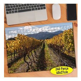 111365246 Bağ Tarlası Çiftçi Bahçe 240 Parça Puzzle Yapboz