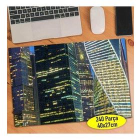 111413285 Işıklı Şehir Plazaları 240 Parça Puzzle Yapboz