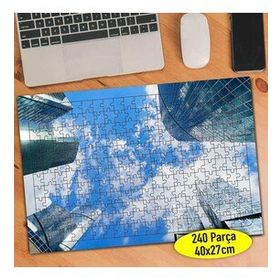 111414384 Plaza Kaplı Gökyüzü 240 Parça Puzzle Yapboz