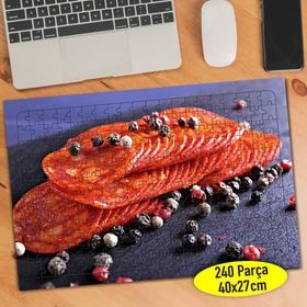 111538489 Salam Şarküteri Gıda Yiyecek 240 Parça Puzzle Yapboz