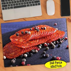 111538489 Salam Şarküteri Gıda Yiyecek 240 Parça Puzzle Yapboz
