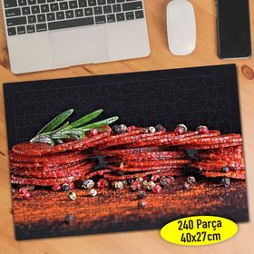 111538814 Salam Şarküteri Gıda Yiyecek 240 Parça Puzzle Yapboz