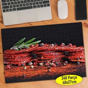 111538814 Salam Şarküteri Gıda Yiyecek 240 Parça Puzzle Yapboz