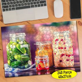 111552722 Turşu Kavanozları 240 Parça Puzzle Yapboz
