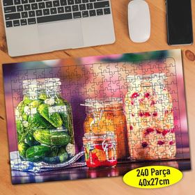 111552722 Turşu Kavanozları 240 Parça Puzzle Yapboz