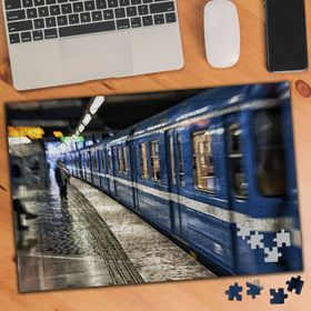 111555664 Metro İstasyonu 240 Parça Puzzle Yapboz