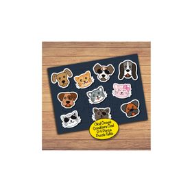 111PZ Kediler ve Köpekler Çocuklara Özel Puzzle Yapboz Tablo