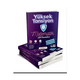 112 Matematik Yayınları - 8. Sınıf LGS Matematik Yüksek Tansiyon Denemeleri