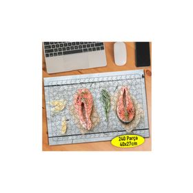 112248196 Somon Balığı Deniz Mutfağı 240 Parça Puzzle Yapboz