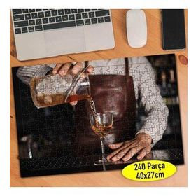 112759061 Kokteyl Hazırlayan Barmen 240 Parça Puzzle Yapboz