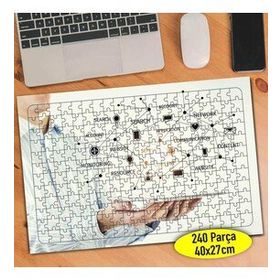 113537233 Sosyal Ağ Teknoloji Uzmanı 240 Parça Puzzle Yapboz