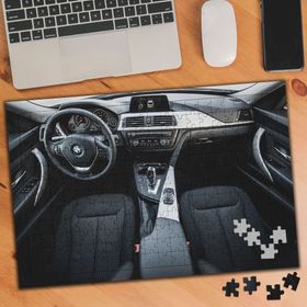 1136094 BMW Araba Ön Görüntüsü 240 Parça Puzzle Yapboz