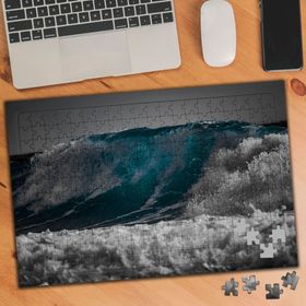 1136097 Mavi Dalga 240 Parça Puzzle Yapboz