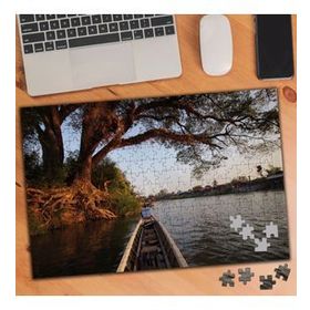 1136103 Gölde Giden Sandal 240 Parça Puzzle Yapboz