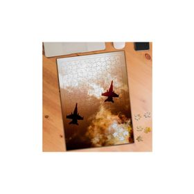1136111 Askeri Uçaklar Gün Batımı 240 Parça Puzzle Yapboz